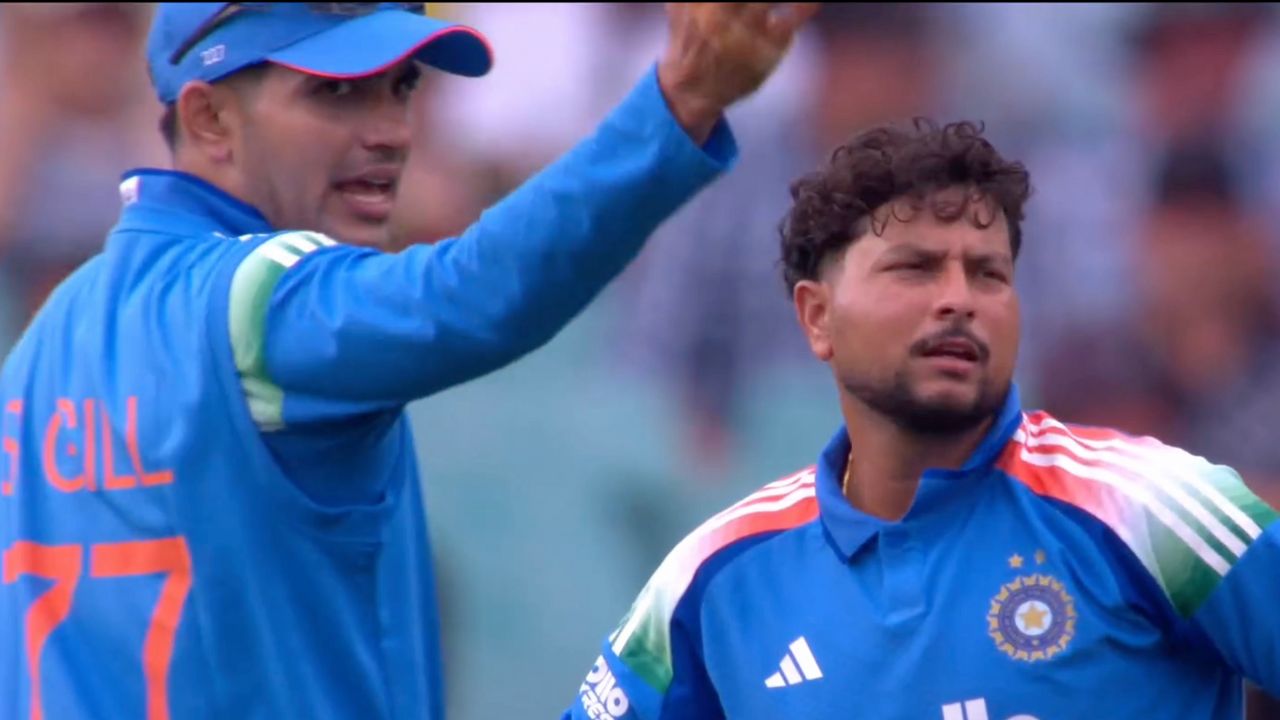 Shubman Gill abuses Kuldeep Yadav for laziness, Indian spinner confronts him