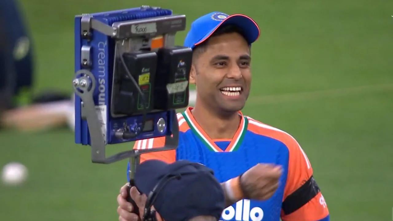 Suryakumar Yadav’s hilarious ‘Pooja karni padegi’ gesture breaks internet after India’s toss curse continues at MCG