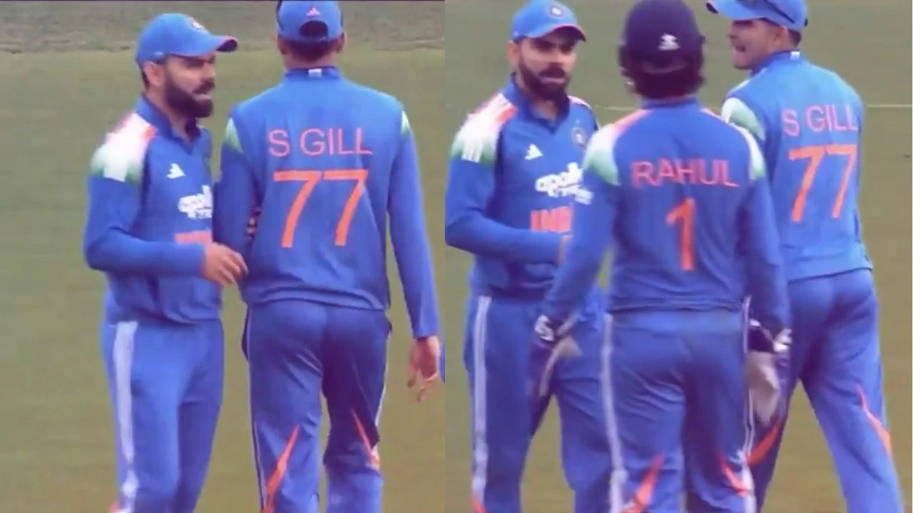 Virat Kohli shows dominance, literally drags Shubman Gill into heated discussion in Sydney ODI