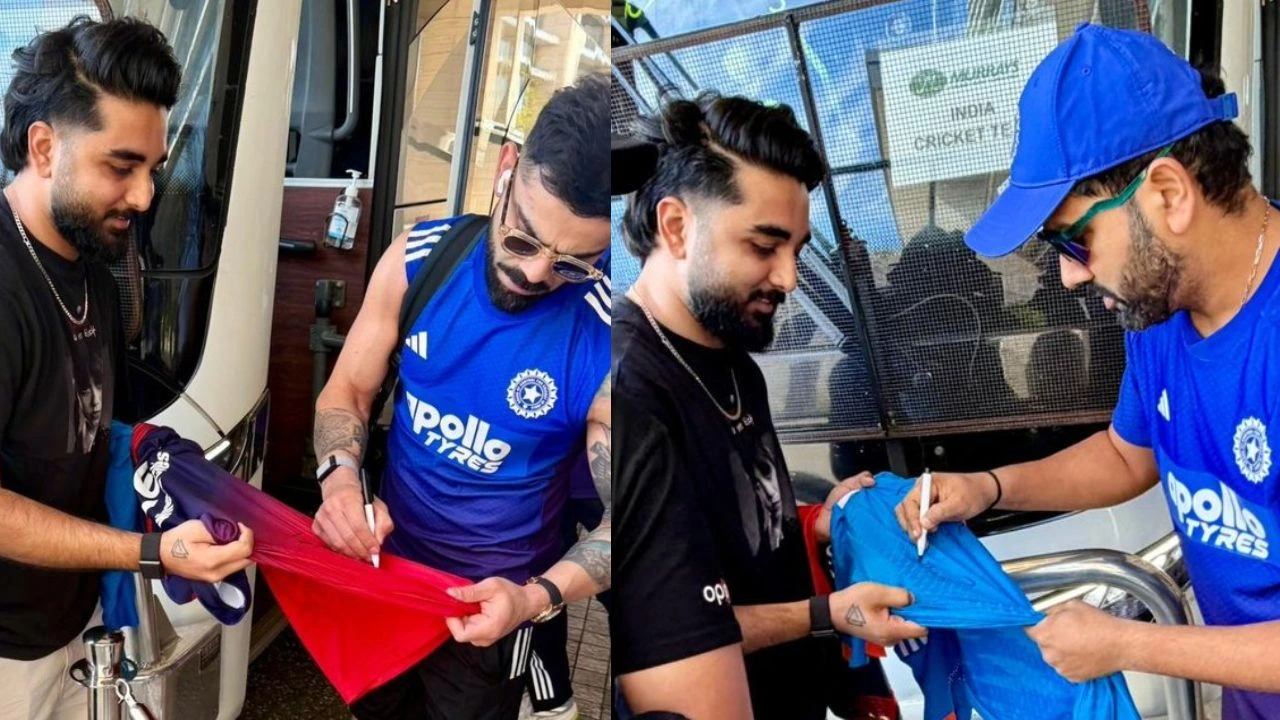 Virat Kohli, Rohit Sharma spark outrage by giving autograph and photo to Pakistani fan in Australia