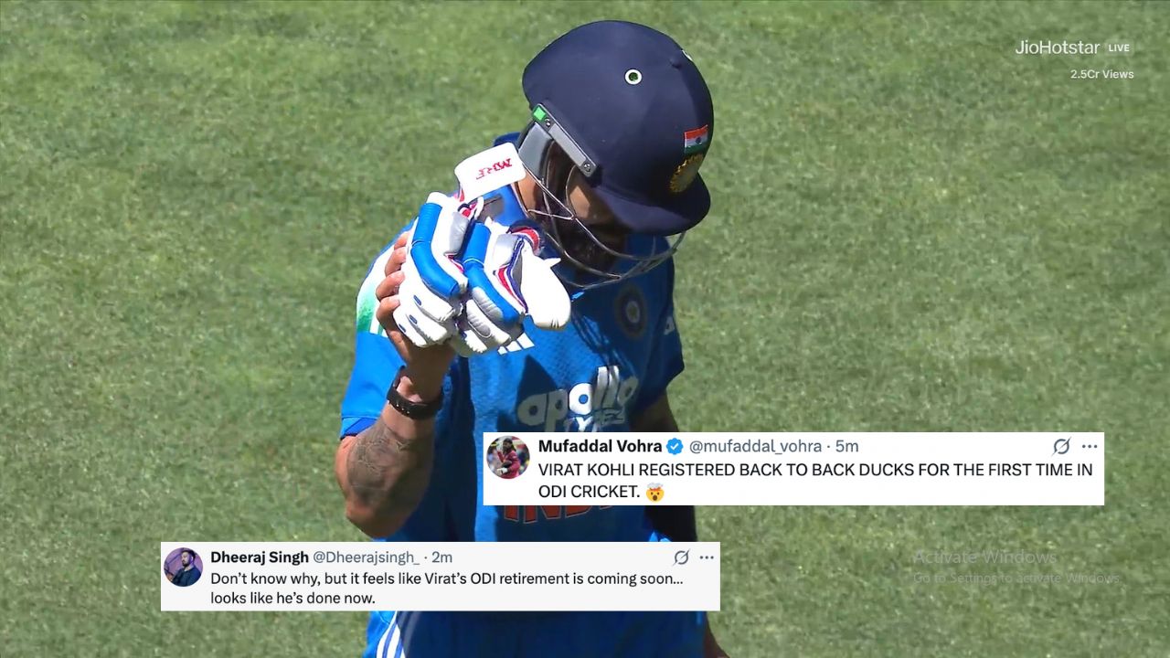 “Virat Kohli’s favorite animal is a duck”- Twitter reacts to another flop show vs Australia