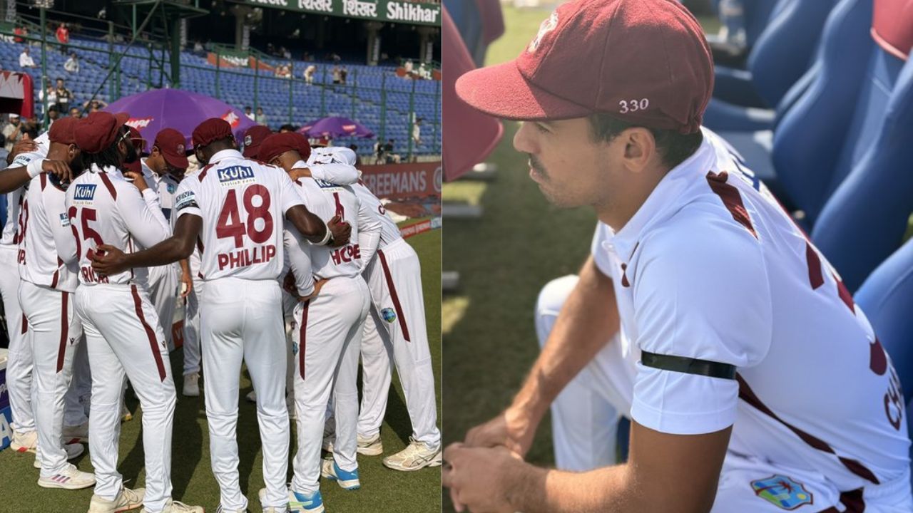 Revealed- Why West Indies players are wearing black armbands vs India in Delhi Test?