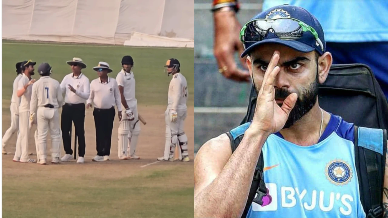 Vaibhav Suryavanshi imitates young Virat Kohli, gets in a fight in Live Match