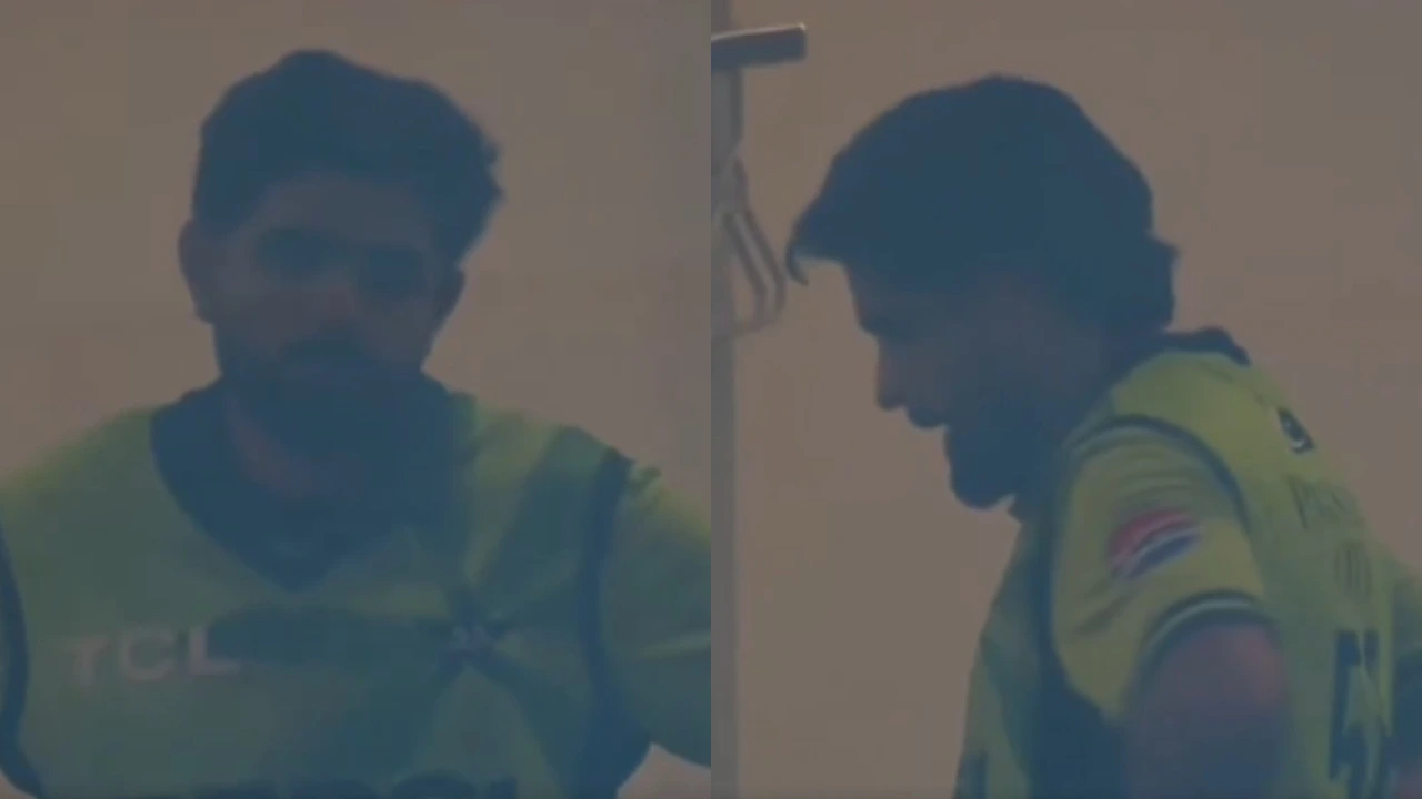 Babar Azam again tries copying Virat Kohli, smashes bat and gloves in dressing room