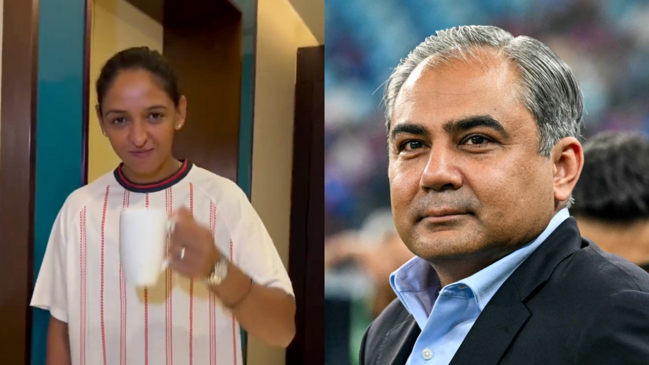 Harmanpreet Kaur gives belt treatment to Mohsin Naqvi and Pakistan after with a special video