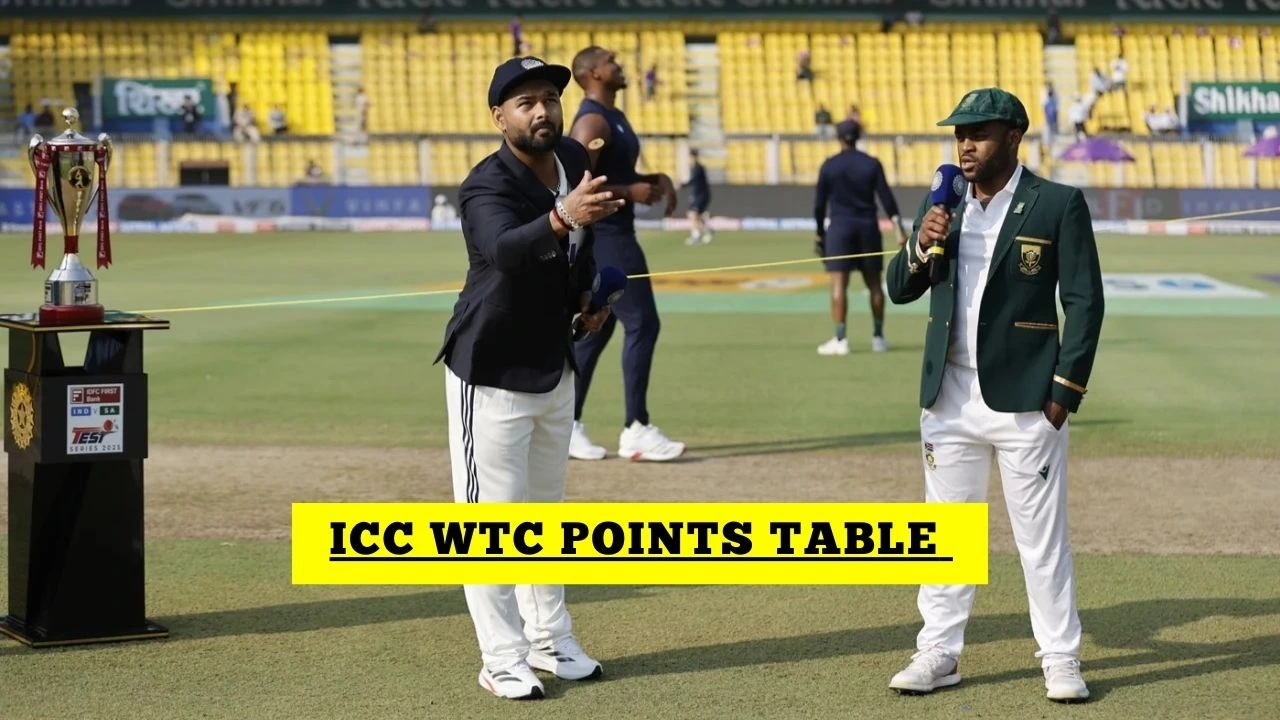 ICC World Test Championship Points Table, WTC Table After IND vs SA 2nd Test, 2025
