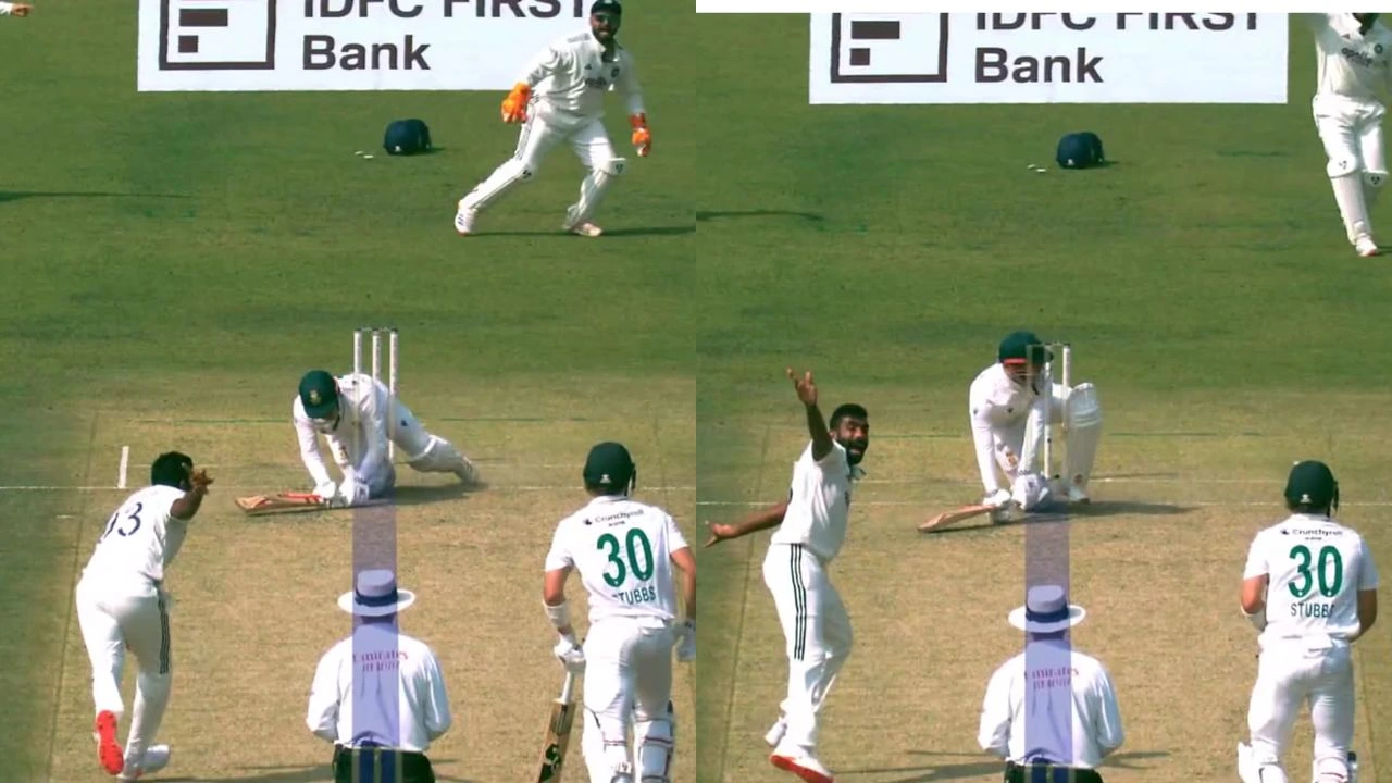 Jasprit Bumrah floors Kyle Verreynne with a deadly toe-crushing yorker on first ball at Eden Gardens