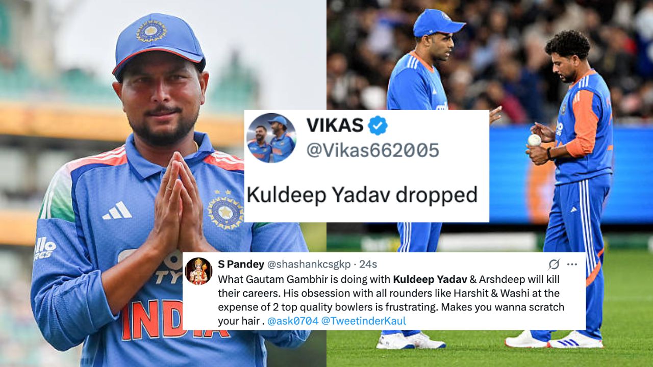“Kuldeep Yadav being treated like a pet”- Indian fans express shock for Hobart Horror