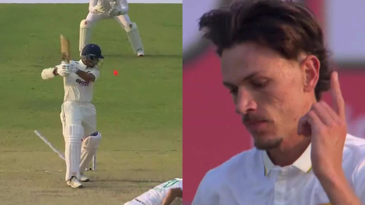 Early blow for India as Marco Jansen sends Yashasvi Jaiswal’s stumps flying in Kolkata Test