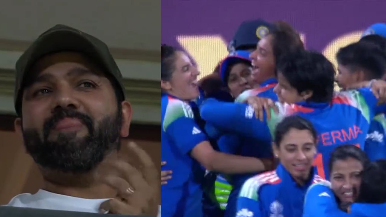 Rohit Sharma, Smriti Mandhana, Harmanpreet Kaur cry as India Women win ICC Women’s World Cup 2025