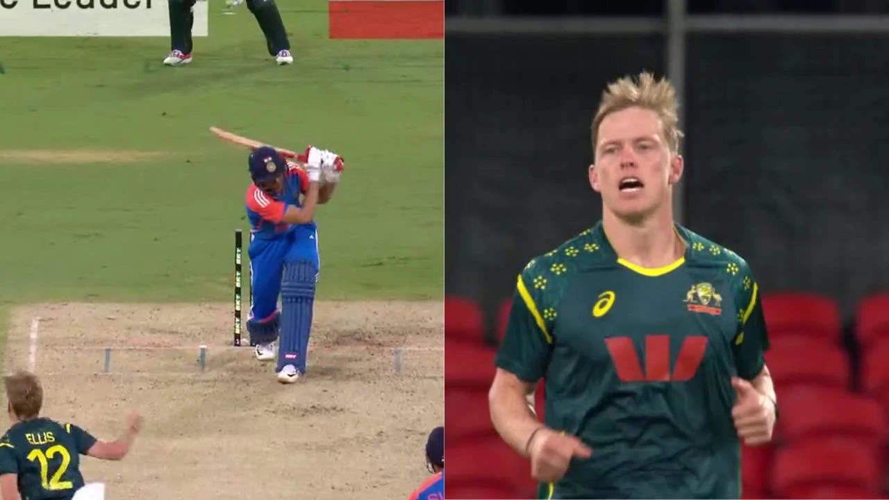 Shubman Gill castled by Nathan Ellis after Virat Kohli-esque knock in 4th T20I vs Australia