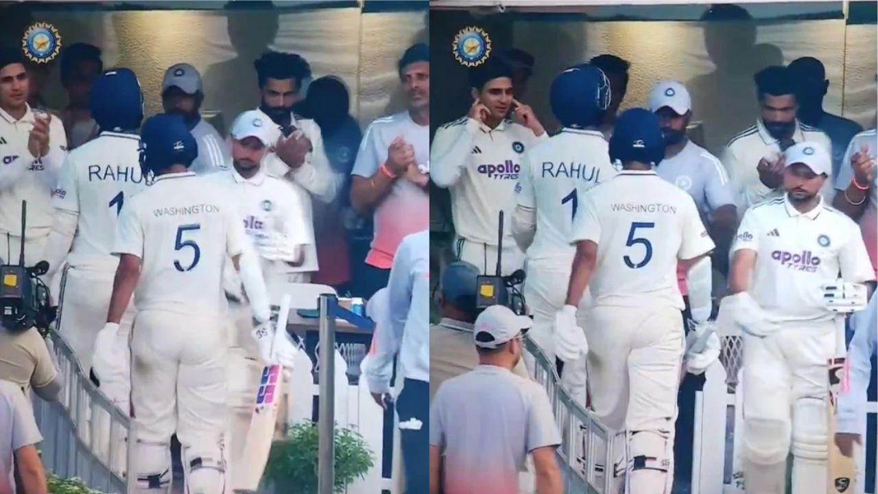 Shubman Gill hilariously mocks KL Rahul at Eden Gardens over his famous celebration
