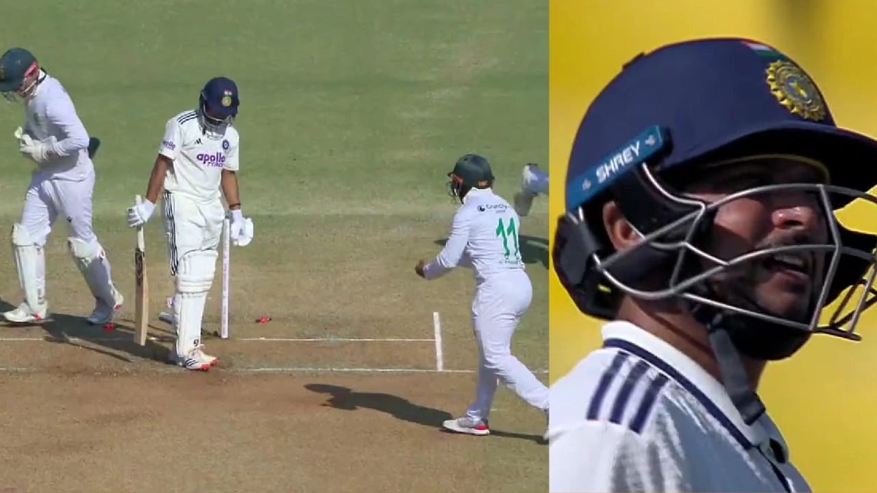 Temba Bavuma aggressively celebrates in Kuldeep Yadav’s face after his dismissal in Guwahati Test