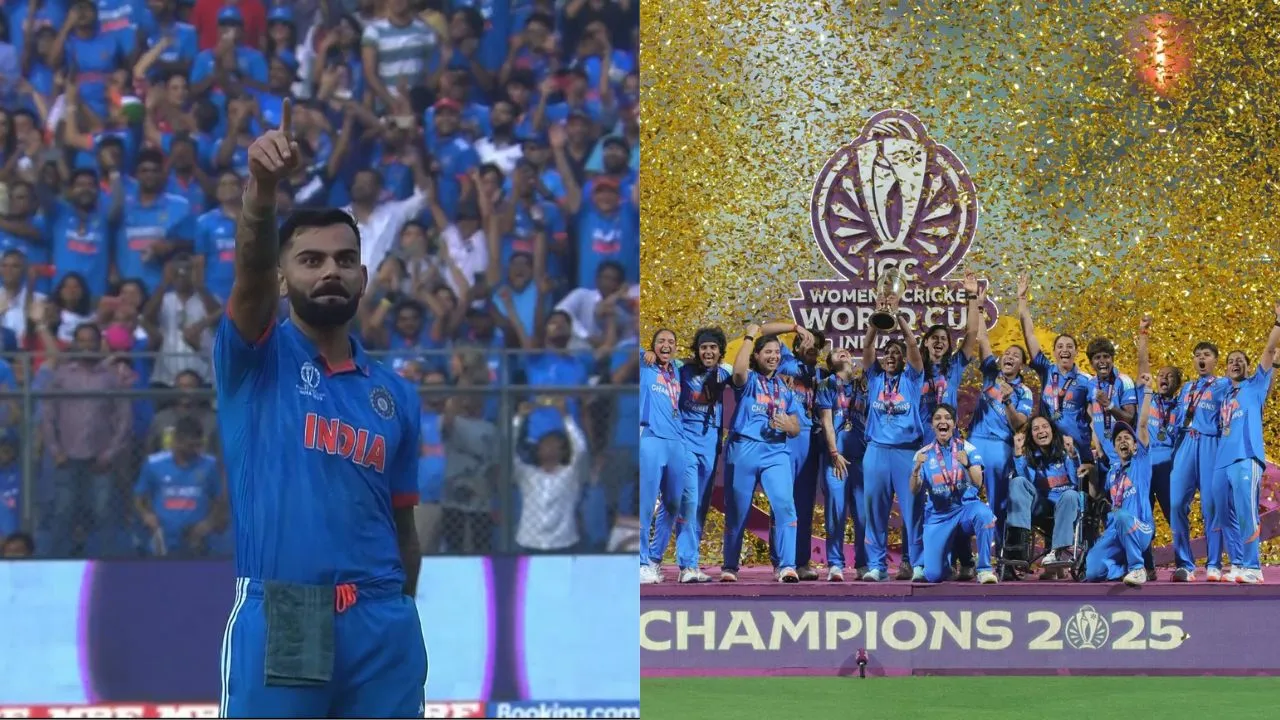 Virat Kohli hints at making daughter Vamika a cricketer after India’s World Cup win