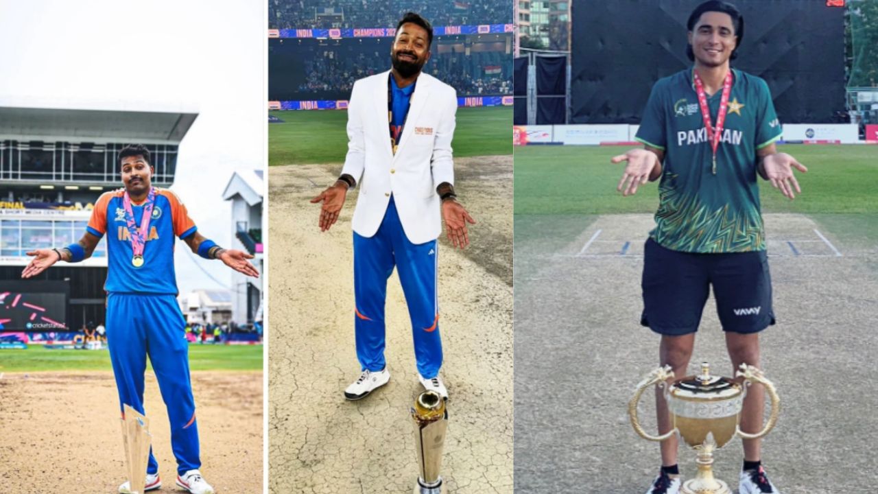 Pakistan star shamelessly copies Hardik Pandya’s iconic celebration after Hong Kong Sixes triumph