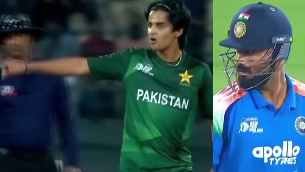 India vs Pakistan ugly brawl takes new twist; Naman Dhir’s death stare thunders