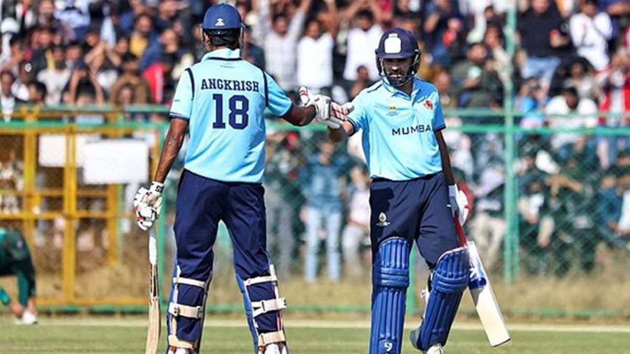 “Felt like a movie” – Angkrish Raghuvanshi reveals surreal experience of batting with Rohit Sharma