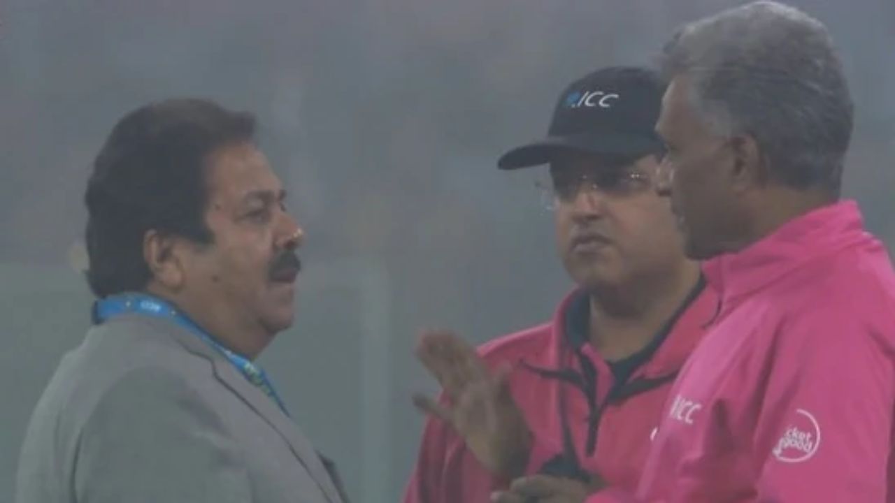Rajeev Shukla left red-faced as toxic Lucknow smog forces 4th T20I abandonment