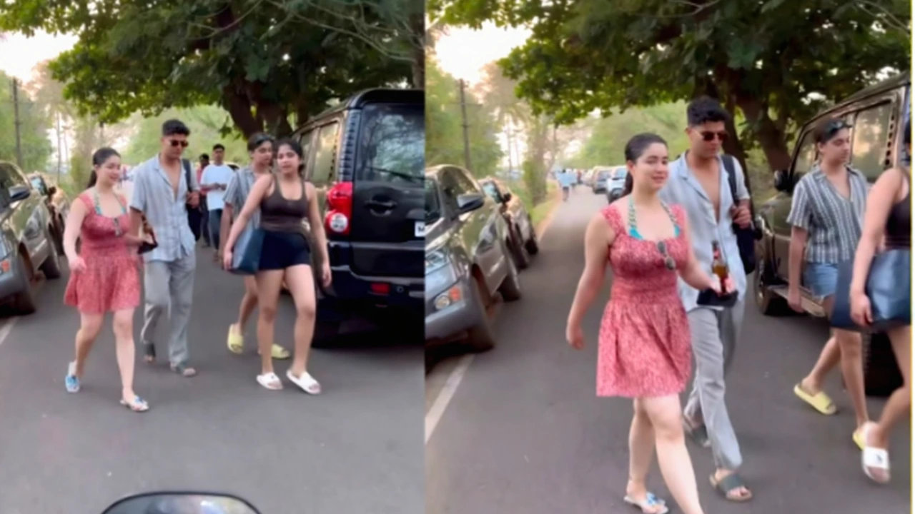 Sara Tendulkar spotted drinking Beer on Goa streets, viral video breaks internet