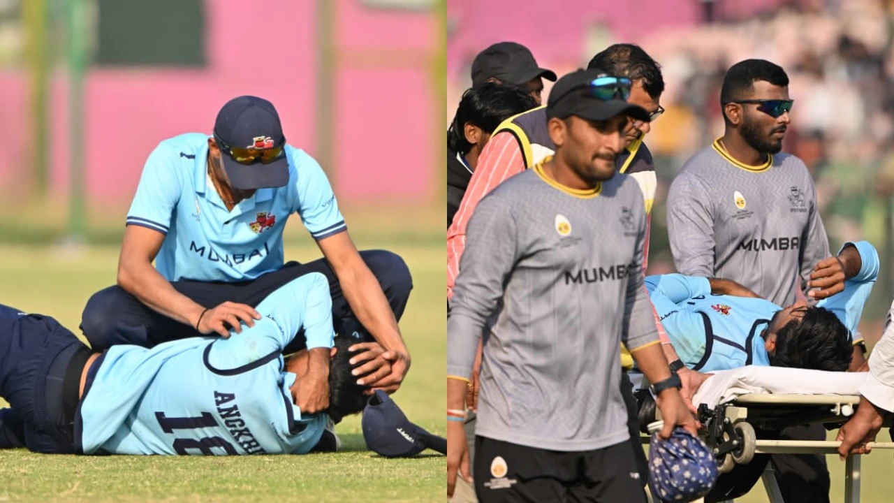 Angkrish Raghuvanshi injury update: KKR star discharged after scary incident in Vijay Hazare Trophy