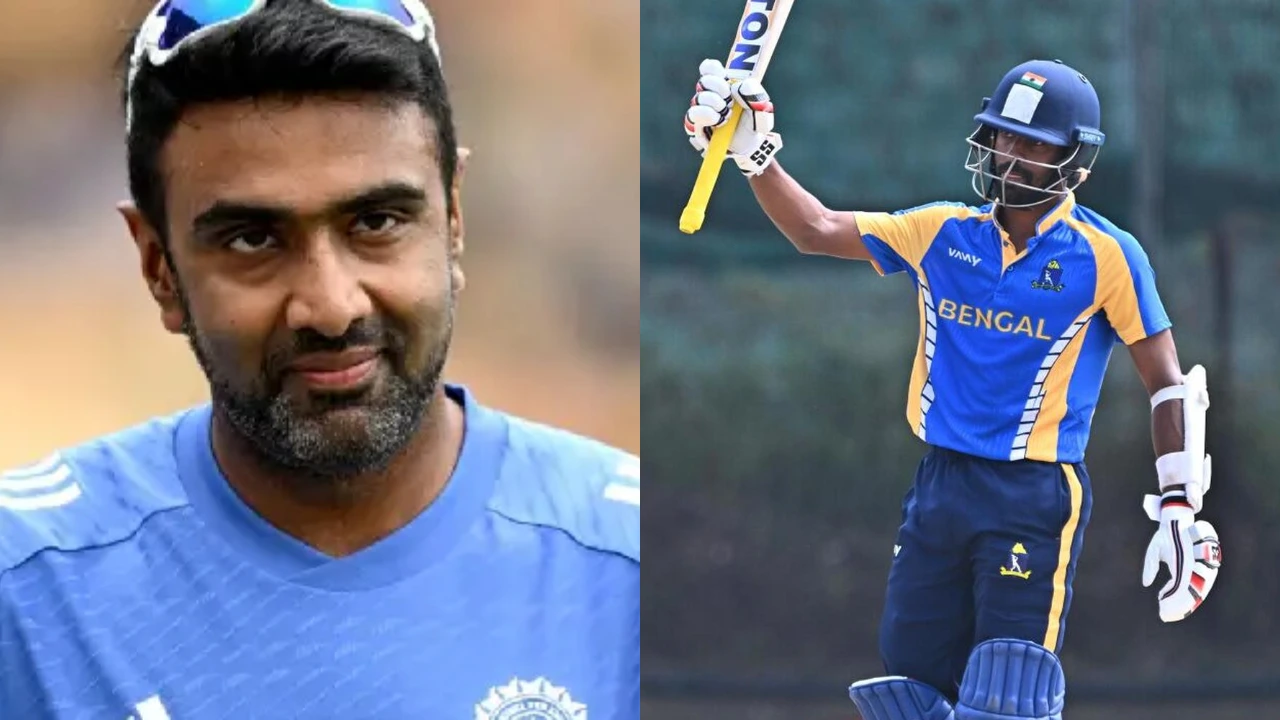 Ravichandran Ashwin mocks Ajit Agarkar after Abhimanyu Easwaran’s heroics in SMAT 2025