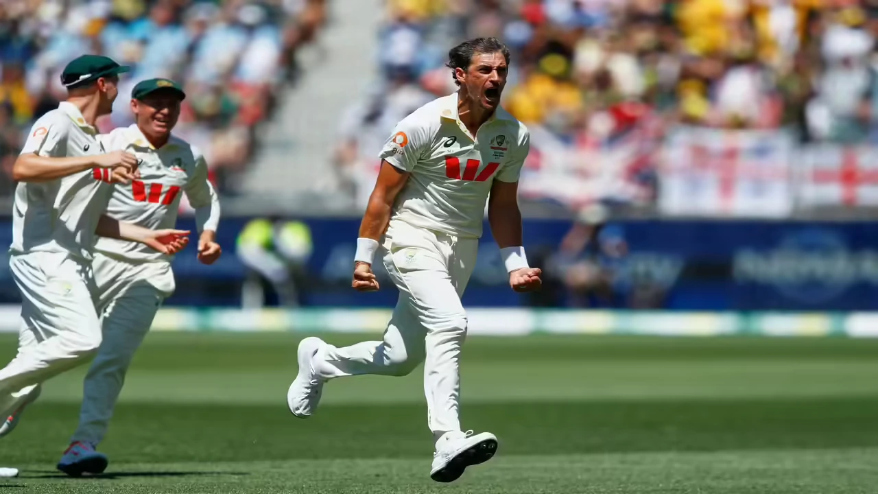 Mitchell Starc overtakes Wasim Akram as most successful left-arm Test pacer