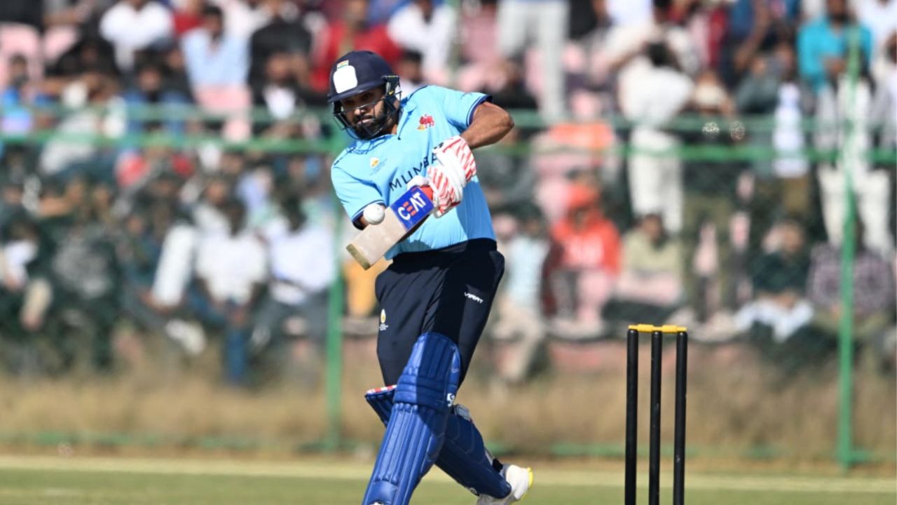 Rohit Sharma slaps Gambhir, Agarkar with daddy hunded on Vijay Hazare Trophy return