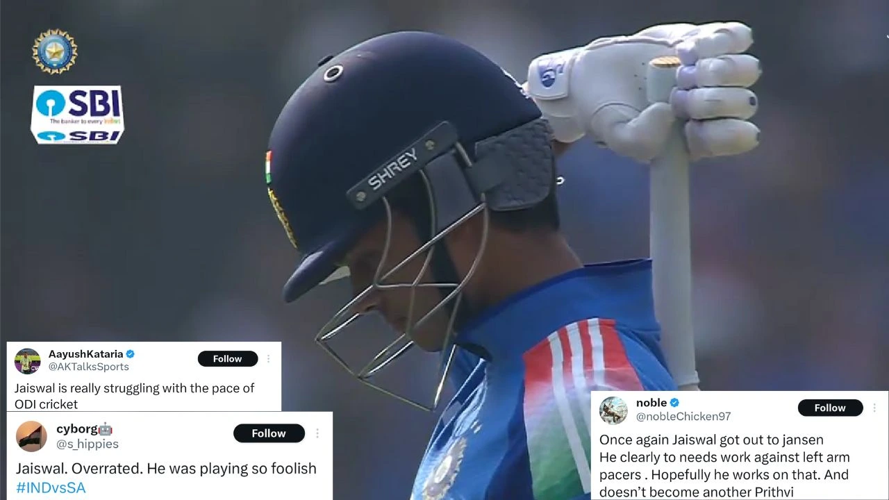 “Yashasvi Jaiswal might become next Prithvi Shaw”: India opener brutally slammed after Raipur ODI failure