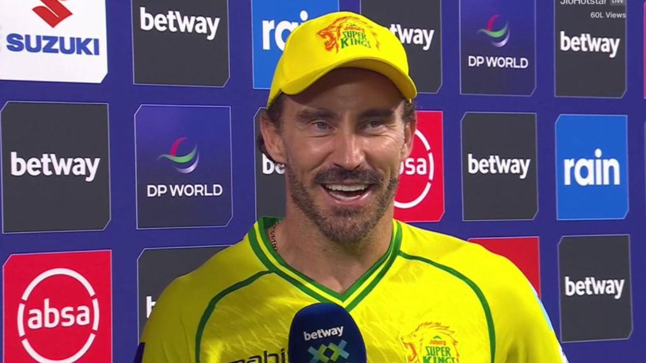 “I remember a game long time ago” – Faf du Plessis recalls MS Dhoni’s iconic moment after Donovan Ferreira’s brilliance