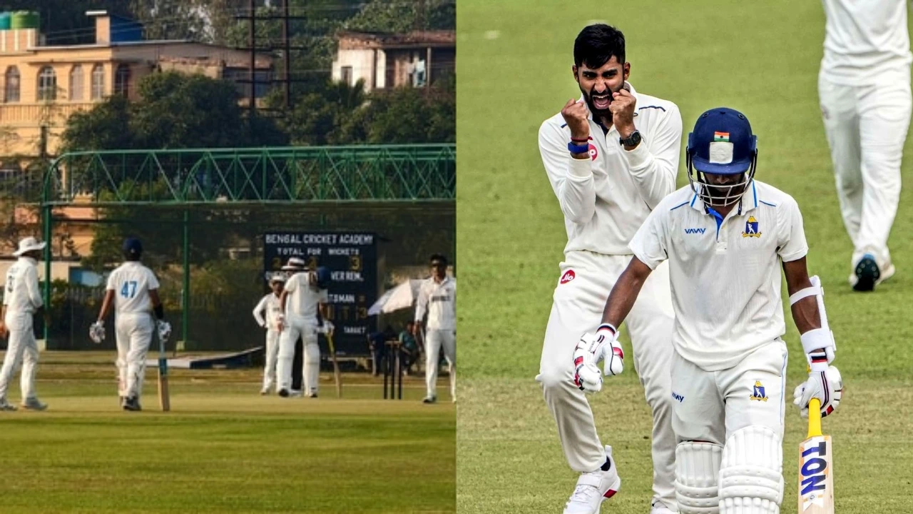 Abhimanyu Easwaran punished for thirst, suffers cricket’s most shocking dismissal in Ranji Trophy