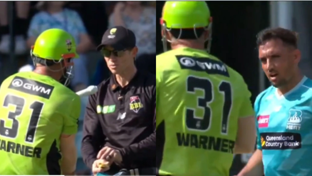 BBL controversy erupts as David Warner accuses Zaman Khan of Chucking at the Gabba