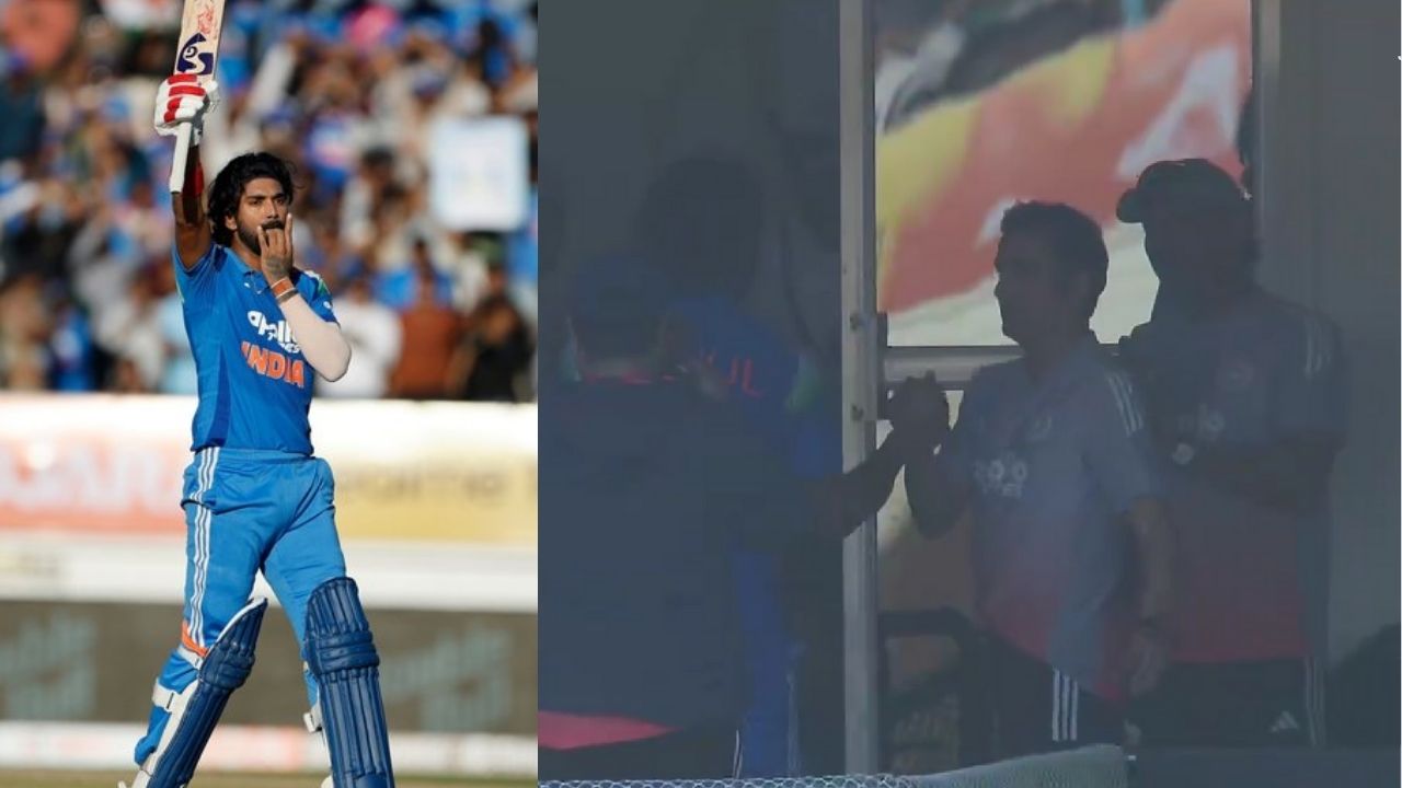 KL Rahul shares stunning moment with Gautam Gambhir after special ton celebration for daughter in Rajkot