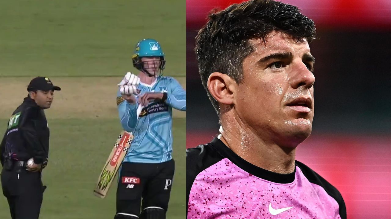 Moises Henriques withdraws Timed-Out appeal against Matt Kuhnemann as massive Big Bash League drama erupts