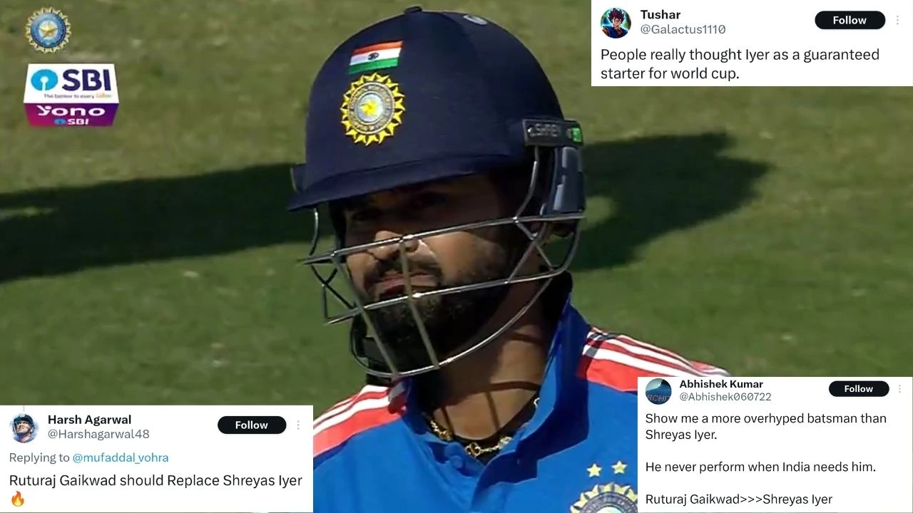 “Ruturaj Gaikwad is better than Shreyas Iyer”: India’s No.4 blasted after failure in 2nd ODI vs NZ