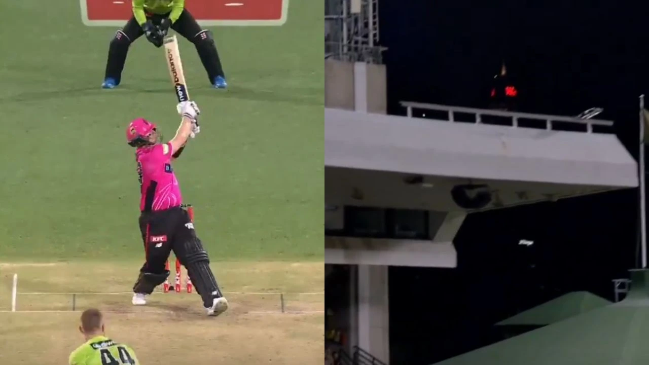 Steve Smith launches 107m monster six in BBL, teaches Babar Azam how to bat in T20 cricket