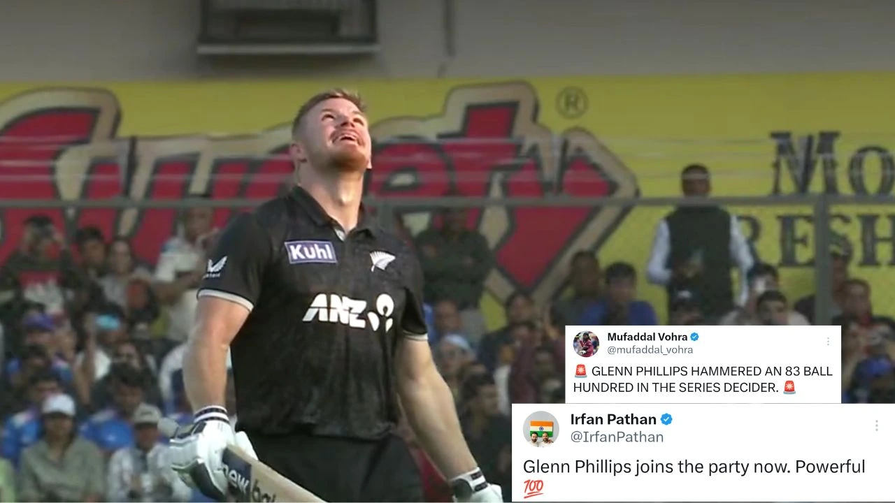 Glenn Phillips crowned true ‘4D Cricketer’ after destructive knock against India in Indore ODI