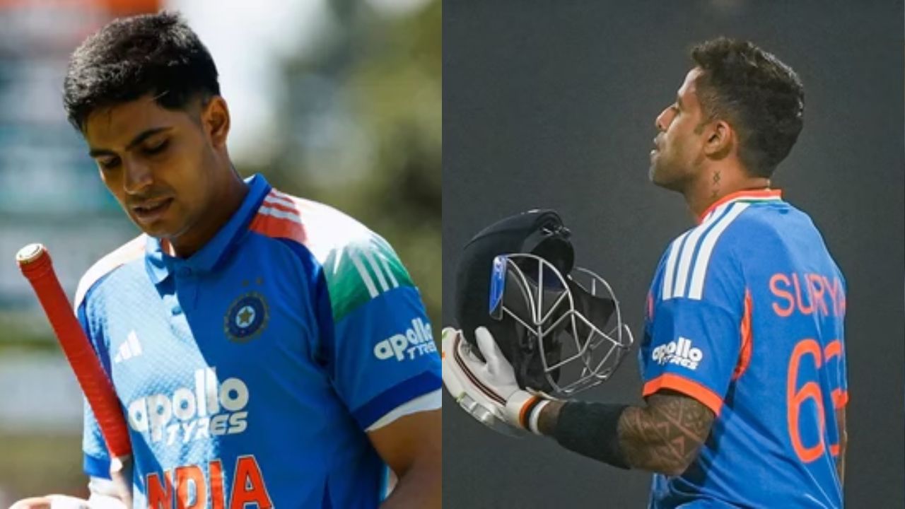 Shubman Gill dropped to benefit Suryakumar Yadav!! Shocking revelation made ahead of T20 World Cup