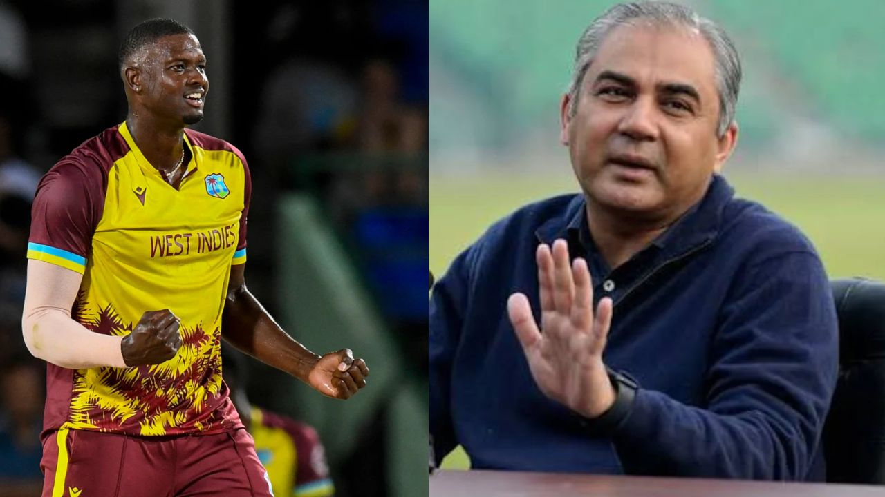 Jason Holder sides with Mohsin Naqvi on India-Pakistan duel during Asia Cup trophy presentation