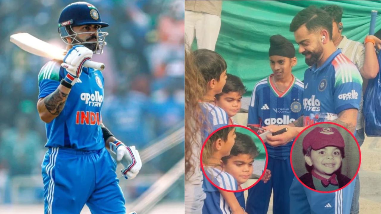 Virat Kohli finds ‘Chota Chiku’!! Young fan claims India star told Rohit Sharma ‘Yeh mera duplicate hai’