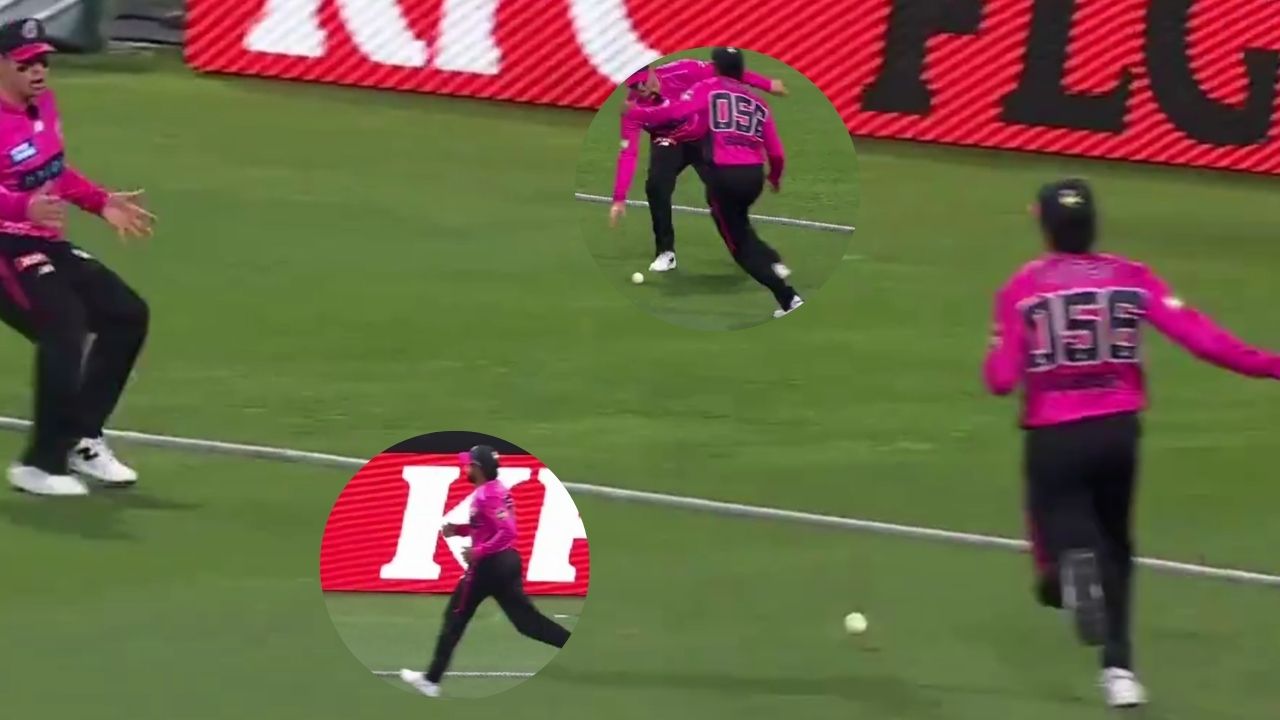 Babar Azam, Steve Smith engage in on-field TUSSLE while fielding for Sydney Sixers in BBL