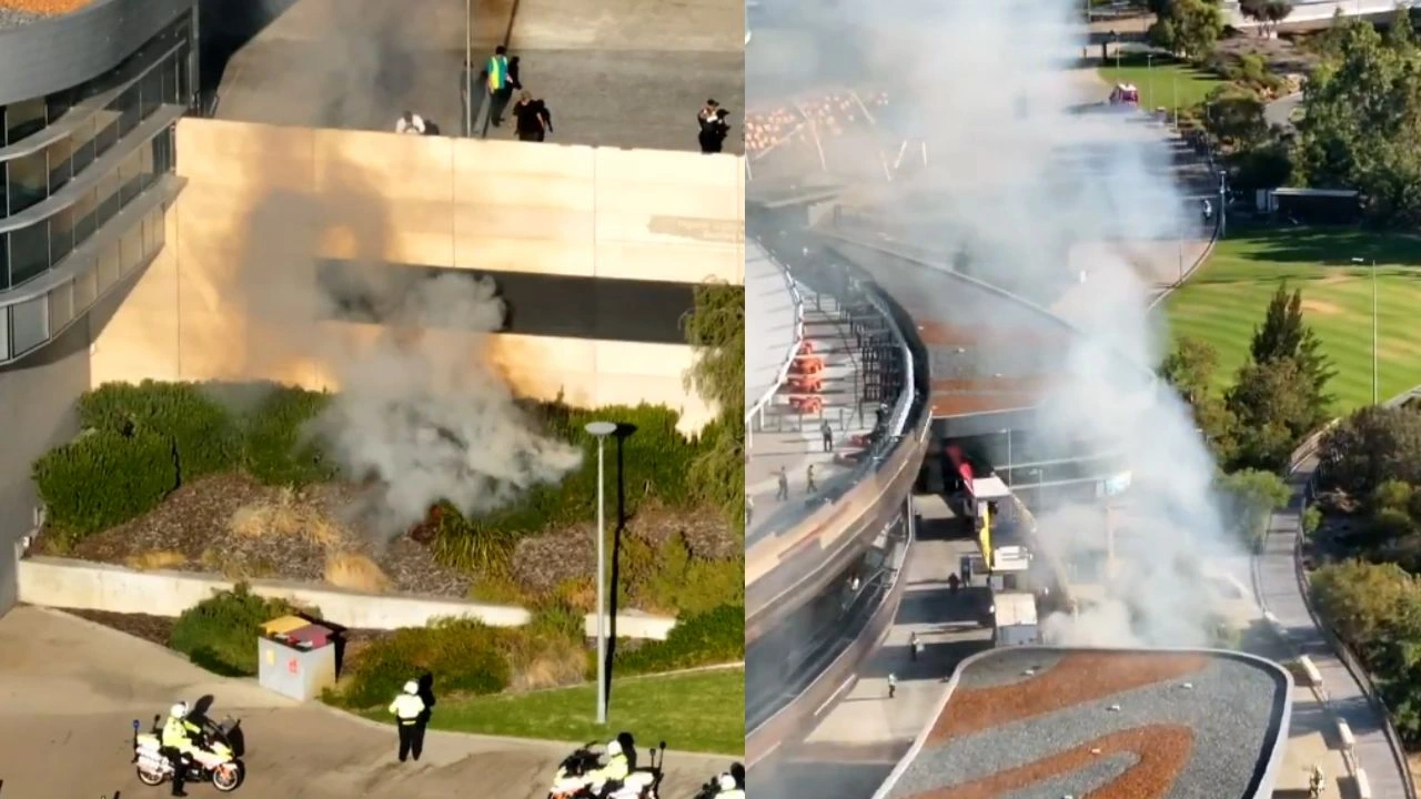 BBL horror! Fire breaks out near Optus Stadium during Big Bash League Qualifier featuring Babar Azam, Steve Smith