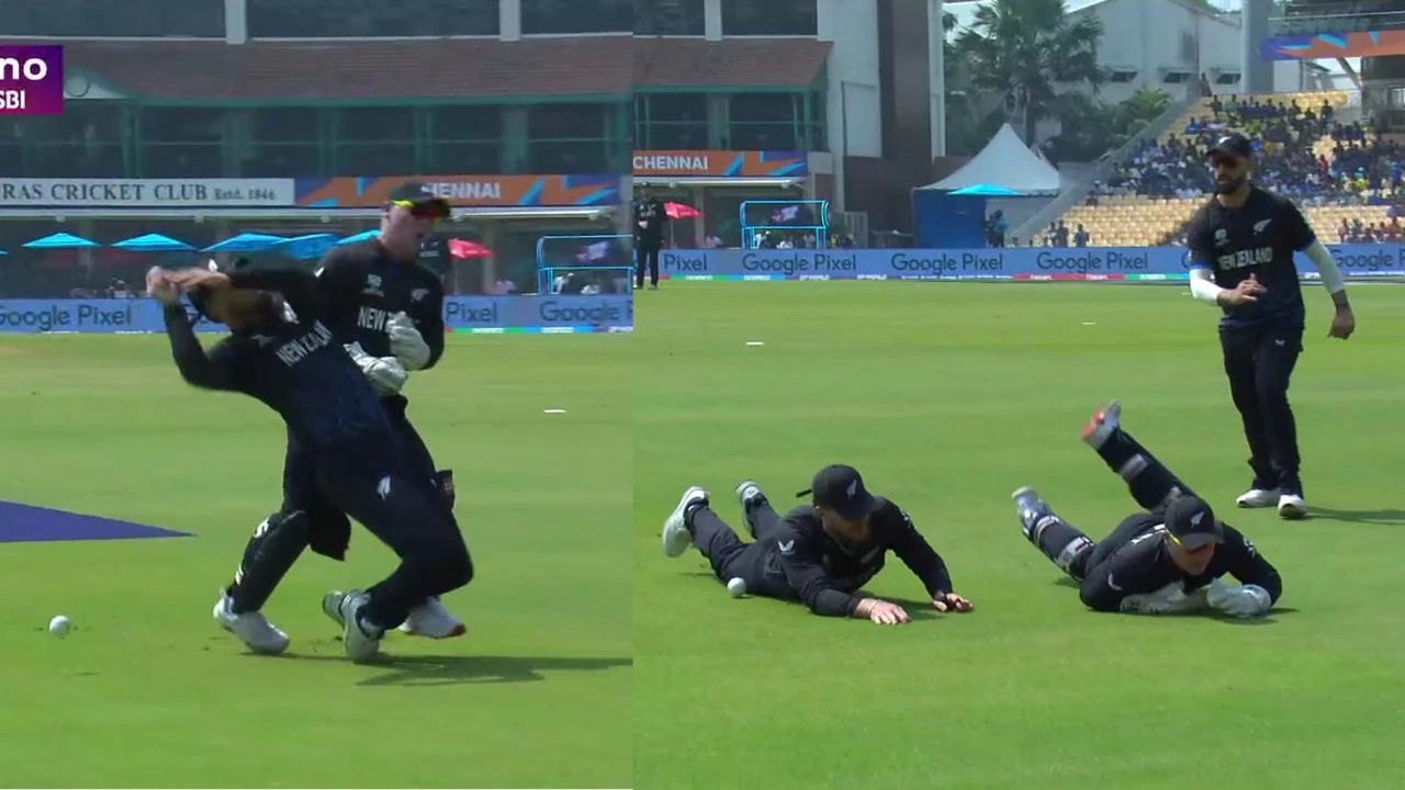 Finn Allen and Tim Seifert’s nasty collision results in dropped catch, Rahmanullah Gurbaz gets lifeline