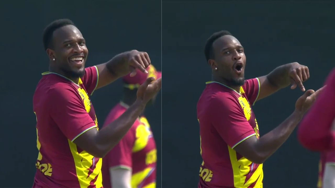 F**k off!! Matthew Forde gives Syed Naqvi explosive send-off in West Indies vs Italy T20 World Cup clash