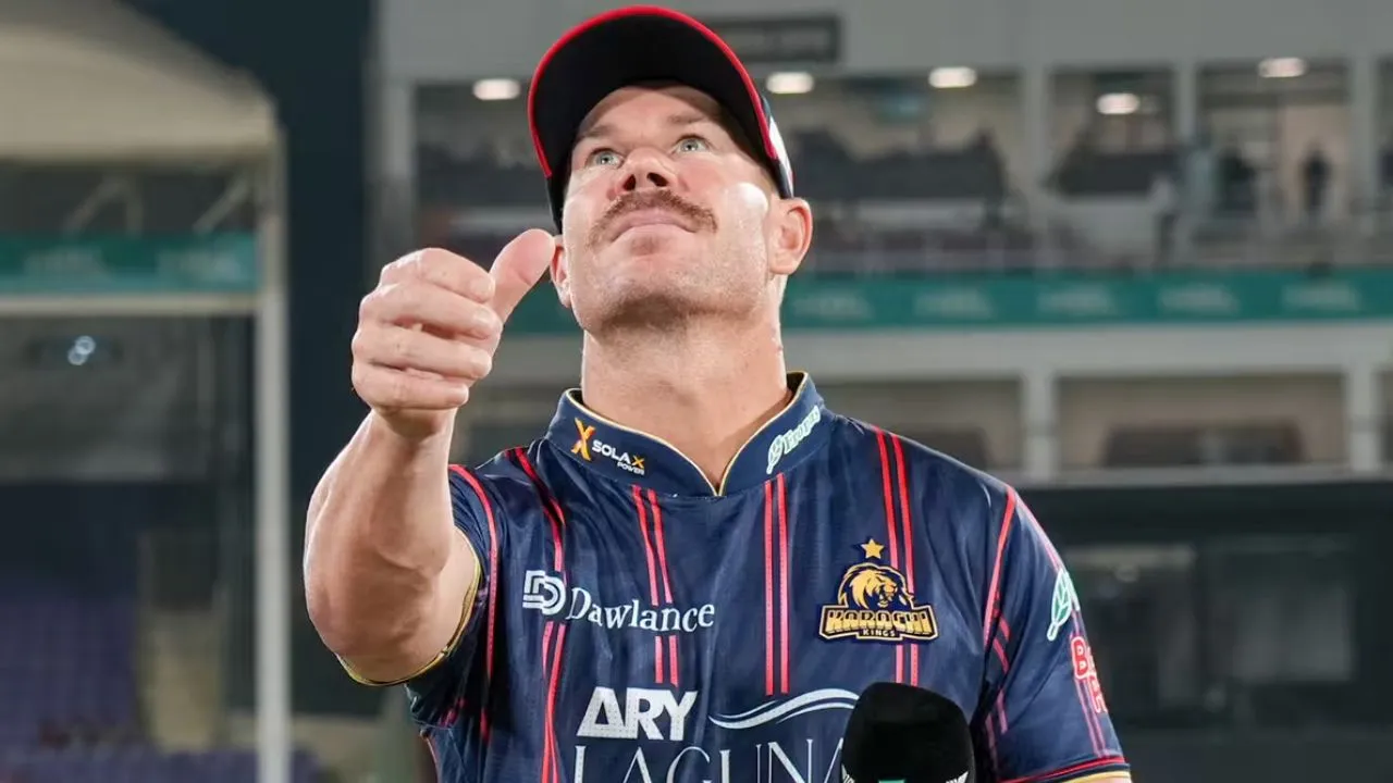 David Warner pushes vicious anti-India narrative after joining PSL