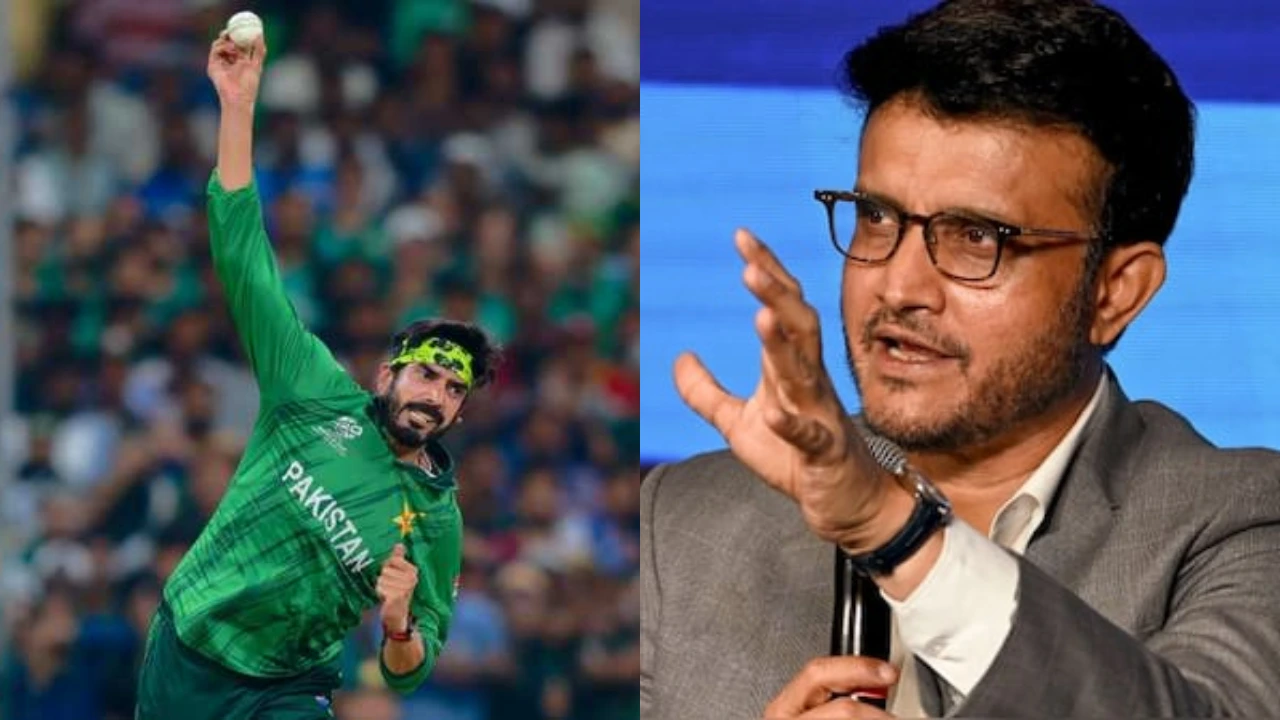 Sourav Ganguly laughs off Usman Tariq’s hype, says he’s no threat to India