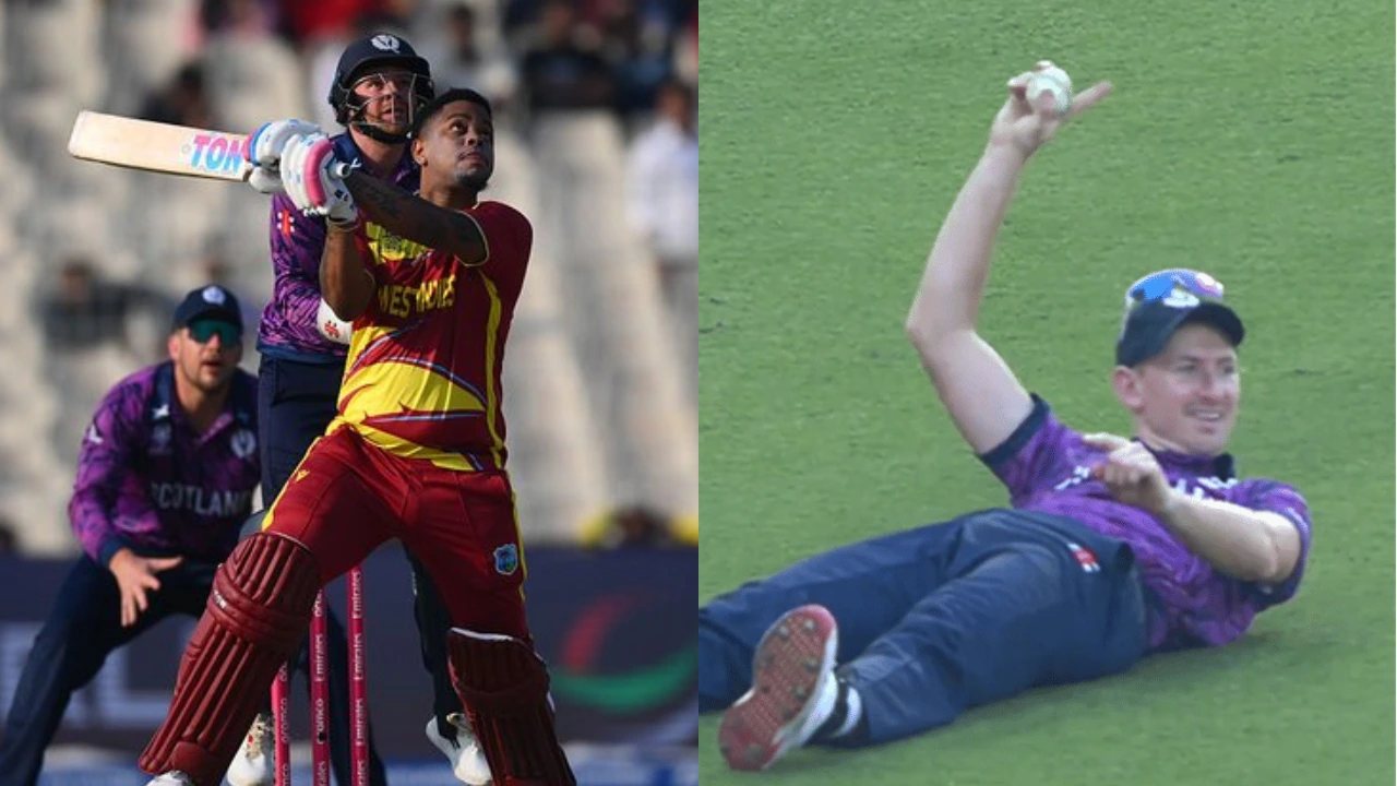 Shimron Hetmyer falls to Brandon McMullen’s screamer after breaking Chris Gayle’s legendary record