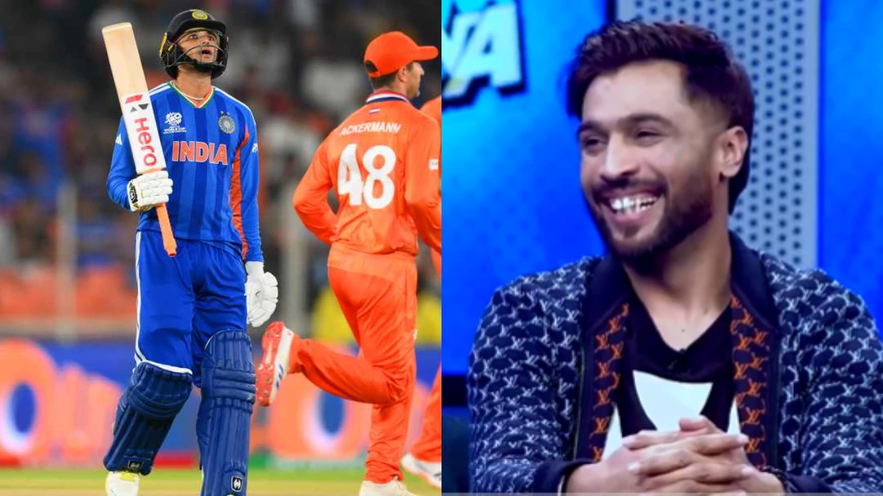 Mohammad Amir humiliates Abhishek Sharma, drags him to Saim Ayub tier after hat-trick of ducks