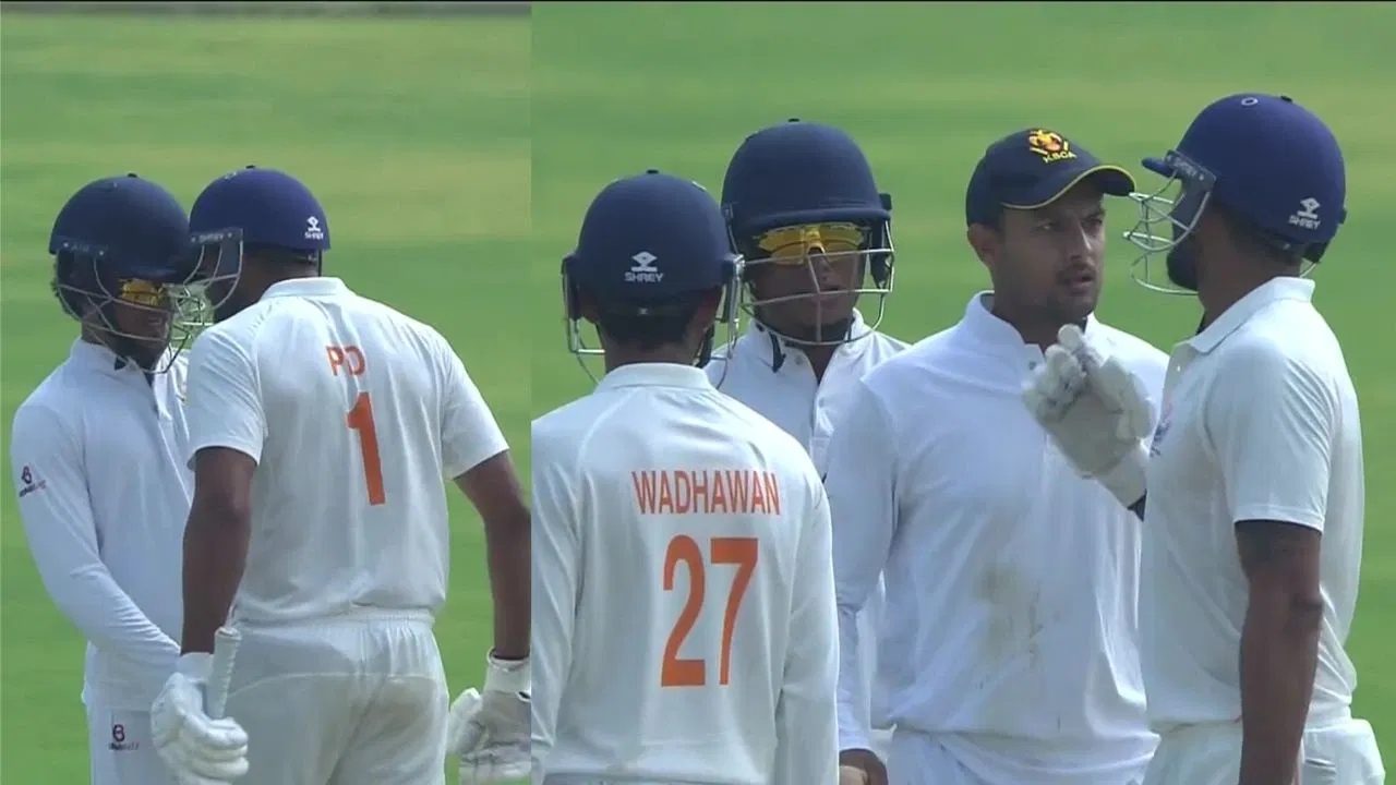 Paras Dogra involved in ugly fight with Karnataka player in Ranji Trophy final, Mayank Agarwal intervenes