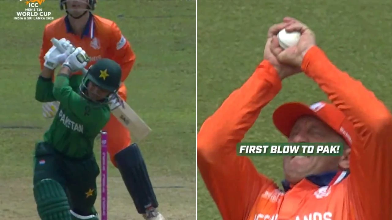 Saim Ayub faces world-class humiliation vs Netherlands as no-look shot backfires horribly