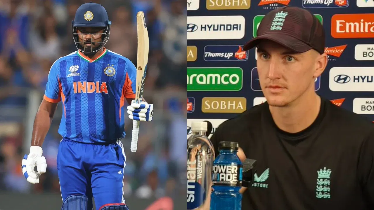 Sanju Samson dragged as Harry Brook names villain behind England’s loss to India